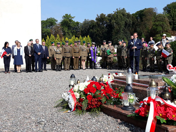 98. rocznica bitwy pod Zadwórzem – Cmentarz Obrońców Lwowa, 18 sierpnia 2018. Fot. Sławek Kasper (IPN)