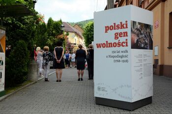 18 czerwca 2019. Otwarcie wystawy „Polski gen wolności” w Makowie Podhalańskim