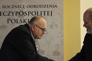 Dr Zdzisław Kościański i prof. Piotr Okulewicz