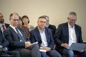 VI debata historyków w Belwederze. Fot. Marcin Jurkiewicz (IPN)