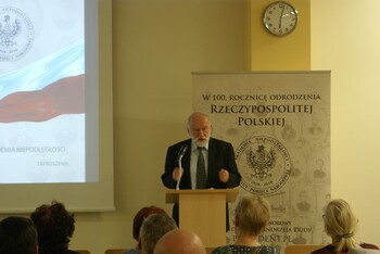 W Nowym Tomyślu wykład „Józef Piłsudski – twórca Niepodległej” wygłosił prof. dr hab. Przemysław Hauser – 11 grudnia 2017