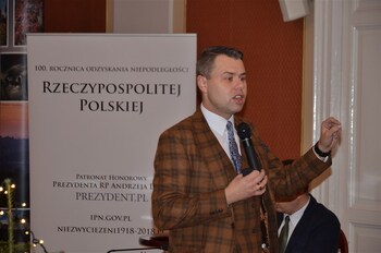 8 stycznia 2018 r. w sali Starostwa Powiatowego w Bochni odbyły się dwa kolejne spotkania z cyklu Akademia Niepodległości