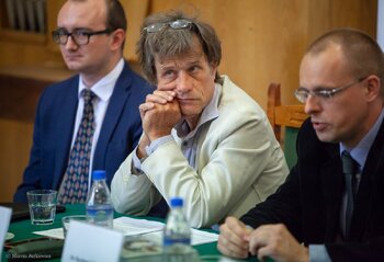 Konferencja naukowa „Prymas Stefan Wyszyński a Niepodległa&quot; – Warszawa, 25 maja 2018. Fot. Marcin Jurkiewicz (IPN)