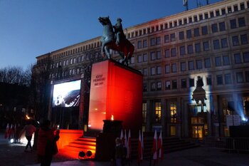 Uroczystość upamiętniająca 100. rocznicę odzyskania przez Polskę Niepodległości „W bieli i czerwieni“ – Katowice, 10-11 listopada 2018