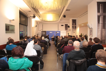 Wykład dr. Jacka Bartosiaka „Wykuwanie niepodległości 1914–1921” – Warszawa, 29 listopada 2019. Fot. Piotr Życieński (IPN)