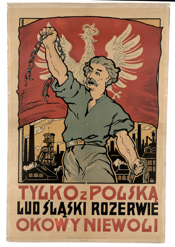 Oryginalny plakat ze zbiorów Biblioteki Ślaskiej w Katowicach