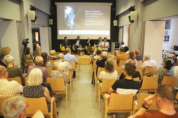 Panel dyskusyjny o Wojciechu Korfantym w Domu Spotkań z Historią.