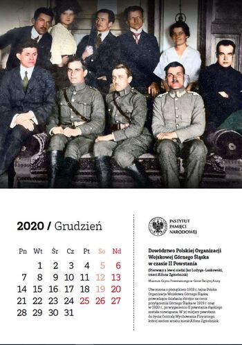 Kalendarz „Z myślą o Niepodległej” 2020.