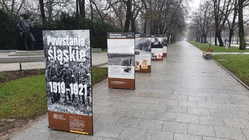 W 148. rocznicę urodzin Wojciecha Korfantego w Warszawie prezentacja wystawy „Powstania śląskie 1919–1921” . Fot. K. Liszka