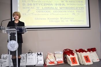 Kielce, 15 marca 2019. Rozstrzygnięcie konkursu nt. wyborów z 1919 r.