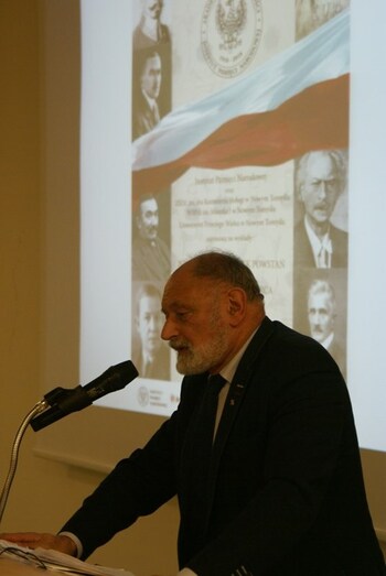 Wykład „Polski wiek XIX – wiek powstań” wygłosił prof. dr hab. Tomasz Schramm