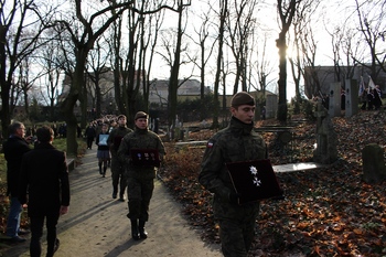 Pochówek prochów Powstańca Wielkopolskiego płk. Wincentego Wierzejewskiego i jego małżonki