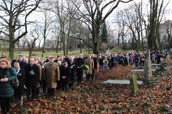 Pochówek prochów Powstańca Wielkopolskiego płk. Wincentego Wierzejewskiego i jego małżonki