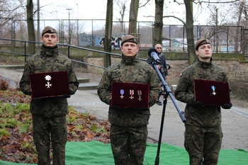 Pochówek prochów Powstańca Wielkopolskiego płk. Wincentego Wierzejewskiego i jego małżonki