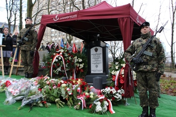 Pochówek prochów Powstańca Wielkopolskiego płk. Wincentego Wierzejewskiego i jego małżonki